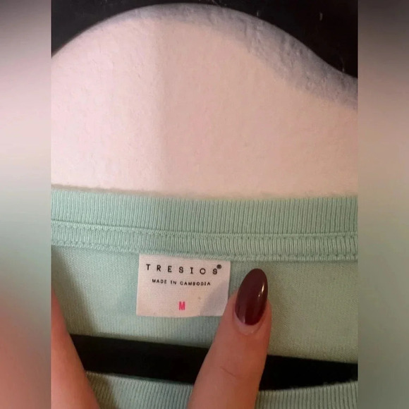 Short Sleeve Green Relaxed Fit T Shirt - Picture 3 of 3